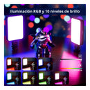 ✨ GlowMag Selfie RGB – Luz LED Magnética Recargable ✨