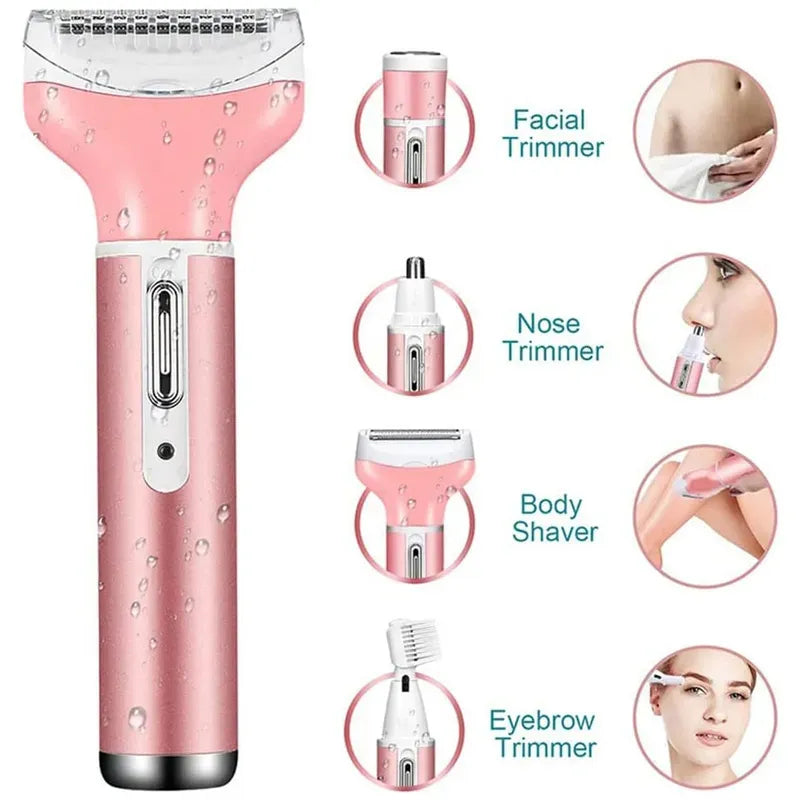 Afeitadora Corporal para Mujer 4 en 1  –  BeautyShave