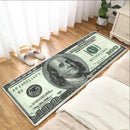 ALFOMBRA DE PISO DE DOLAR DE LA  PROSPERIDAD - Unique Home
