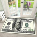 ALFOMBRA DE PISO DE DOLAR DE LA  PROSPERIDAD - Unique Home