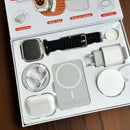 Combo Audífonos + Smartwatch + Cargador Magnético - X8 Pro