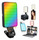 ✨ GlowMag Selfie RGB – Luz LED Magnética Recargable ✨